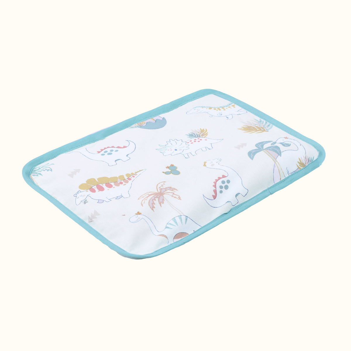 Abracadabra Rai Mustard Seed Baby Pillow – D for Dino