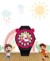 Spiky EVA35 Fun & Cute Design Analog Kids Watch 3–14Y White
