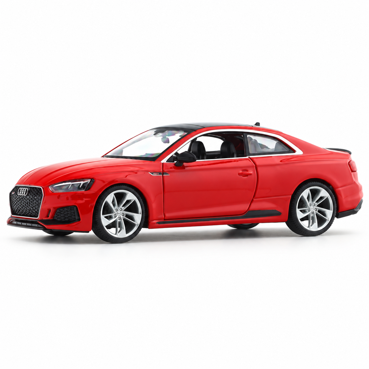 Bburago Audi RS 5 Coupe 1:24 Die-Cast Model Car – Red