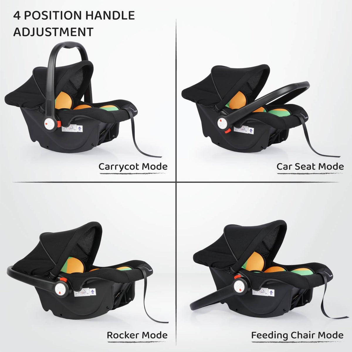 R For Rabbit Car Seat Picaboo Colorful