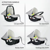 R For Rabbit Car Seat Picaboo Rainbow