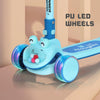 R For Rabbit Road Runner Hopper Scooter With PU LED Wheels - Blue