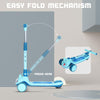 R For Rabbit Road Runner Hopper Scooter With PU LED Wheels - Blue