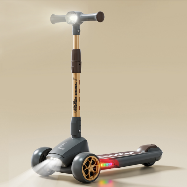 R for Rabbit Scooter Road Runner Blaze - Black Gold