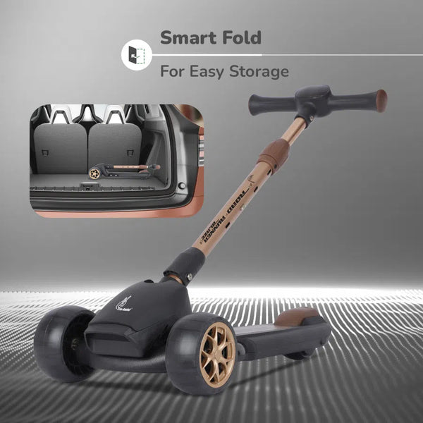 R for Rabbit Scooter Road Runner Blaze - Black Gold