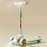 R For Rabbit Road Runner Blaze Scooter PU LED Wheels And LED lights - Green Gold