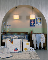Abracadabra 6 Piece Cot Bedding Set - Rocketman