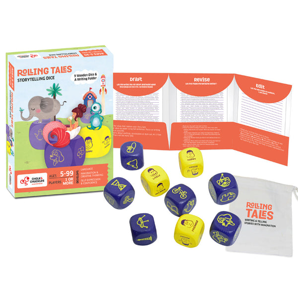 Chalk And Chuckles Rolling Tales Storytelling Dice