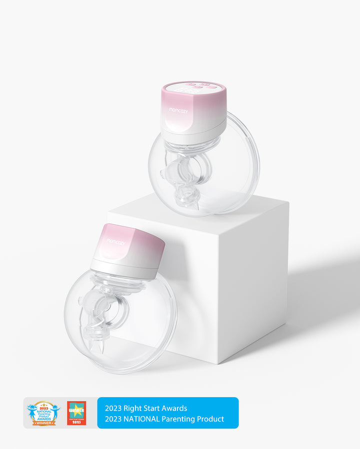 S12 Pro Double Wearable Breast Pump - Pink