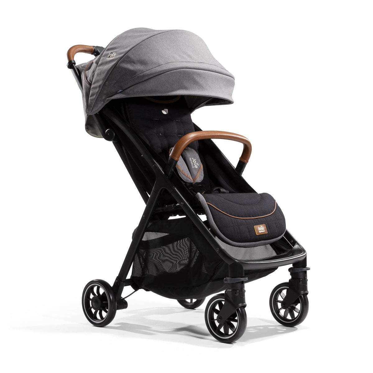 Joie Signature Parcel™ 3in1 Compact Stroller – Carbon