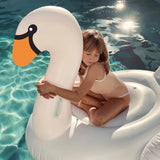 SUNNYLIFE Luxe Ride-On Swan White
