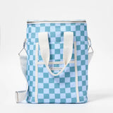 Sunnylife Blue Color Canvas Drinks Bag Jardin Ocean
