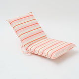 SUNNYLIFE Folding Seat Summer Stripe Strawberry Sorbet