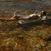SUNNYLIFE Pool Float Lie On Hammock - Pink Heart