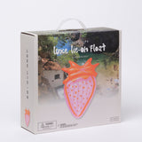 SUNNYLIFE Luxe Lie-On Float Strawberry Pink Berry