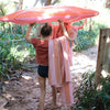 SUNNYLIFE -Luxe Lie-On Float Strawberry