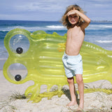 SUNNYLIFE Luxe Lie-On Float Sonny the Sea Creature Citrus