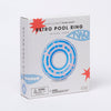 SUNNYLIFE Blue Stripes Inflatable Retro Pool Ring De Playa Stripe