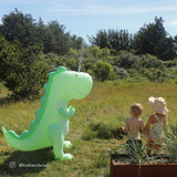 SUNNYLIFE Inflatable Giant Sprinkler Surfing Dino