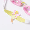 SUNNYLIFE Blue Color Mini Swim Goggles For Kids Mima The Fairy Pink Lilac