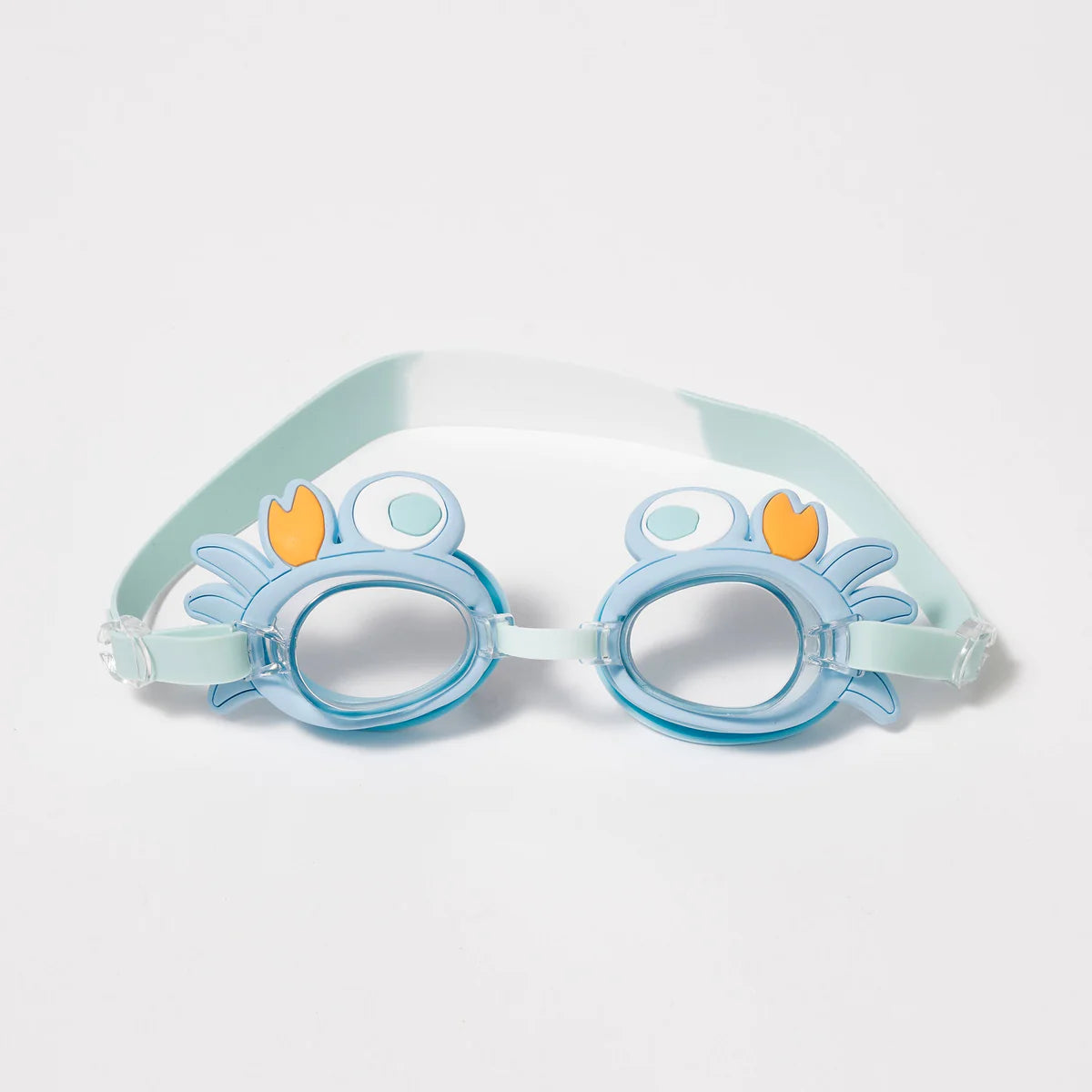 SUNNYLIFE Blue Color Mini Swim Goggles For Kids Sonny The Sea Creature