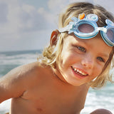 SUNNYLIFE Blue Color Mini Swim Goggles For Kids Sonny The Sea Creature