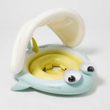 SUNNYLIFE Baby Float Salty The Shark Blue-Lime