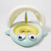SUNNYLIFEBaby Float Salty The Shark Blue-Lime