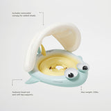 SUNNYLIFE Baby Float Salty The Shark Blue-Lime