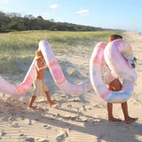 SUNNYLIFE Giant Inflatable Noodle Snake Tie Dye Tie Dye