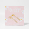 SUNNYLIFE Kids Inflatable Star Wand Princess Swan Gold