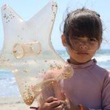 SUNNYLIFE Kids Inflatable Star Wand Princess Swan - Gold