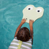 SUNNYLIFEKids Kickboard Cookie the Croc Light Khaki
