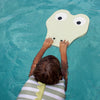 SUNNYLIFE Kids Kickboard Cookie the Croc - Light Khaki