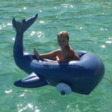 SUNNYLIFE Luxe Ride-On Float Moby Dick Navy
