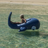 SUNNYLIFELuxe Ride-On Float Moby Dick Navy