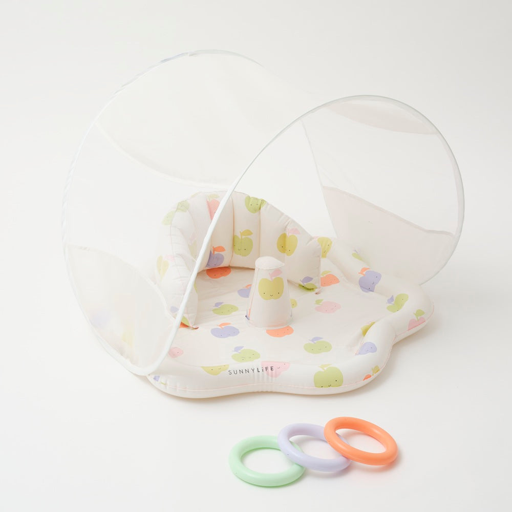 SUNNYLIFE Baby Playmat with Shade Apple Sorbet - Multi