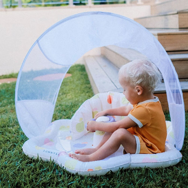 SUNNYLIFE Baby Playmat with Shade Apple Sorbet - Multi