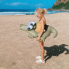 SUNNYLIFEKids Tube Pool Ring Cookie the Croc Khaki