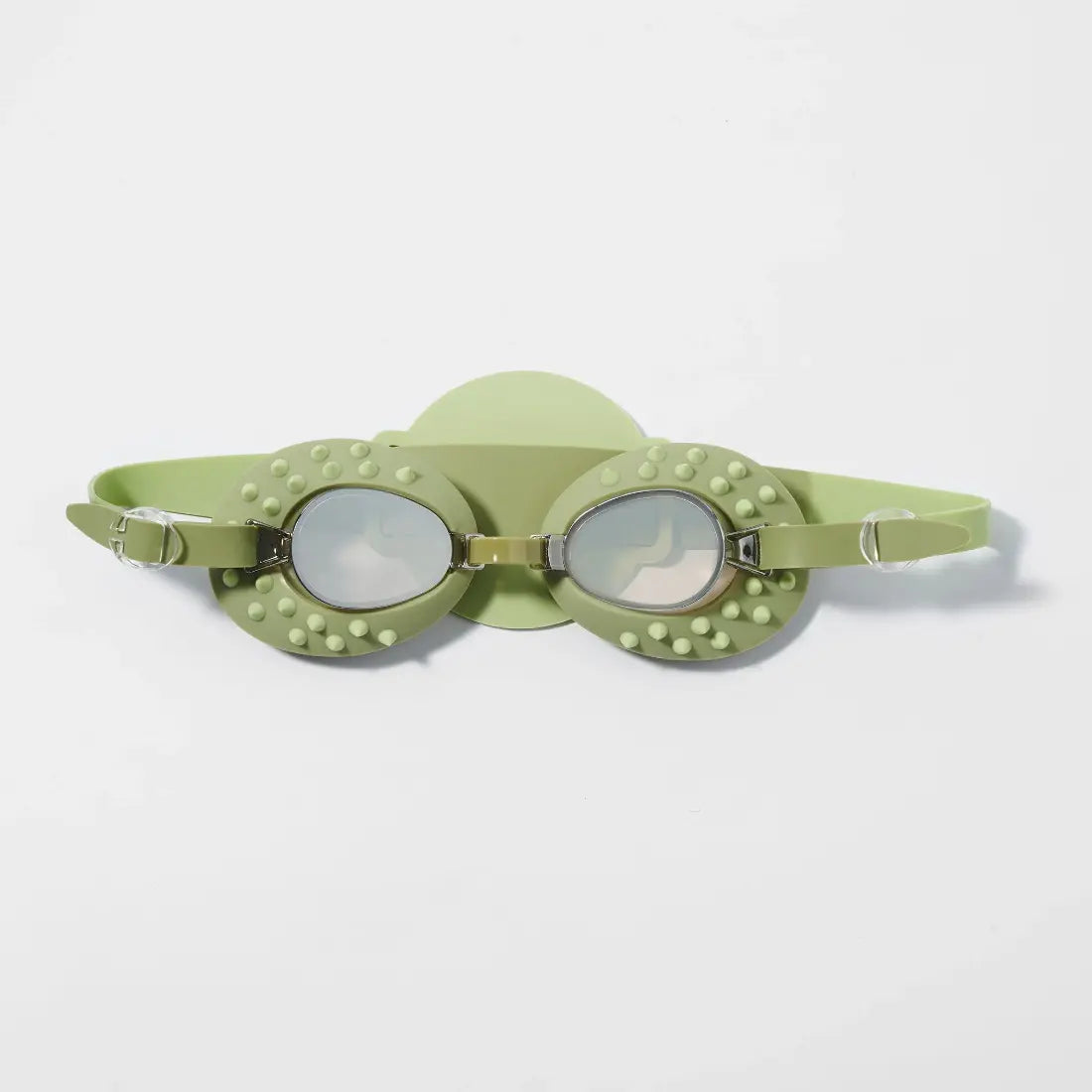 SUNNYLIFE Kids Swim Goggles Cookie the Croc Khaki