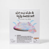 SUNNYLIFE Slip, Slide and Body Board Set Tie Dye Multi