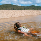 SUNNYLIFE Kids Swim Vest 2-3 Into the Wild Khaki