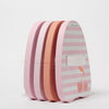 SUNNYLIFE Bubble Back Float - Cotton Candy Cherry