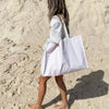 SUNNYLIFE - Beach Bag Carryall Pink Stripe