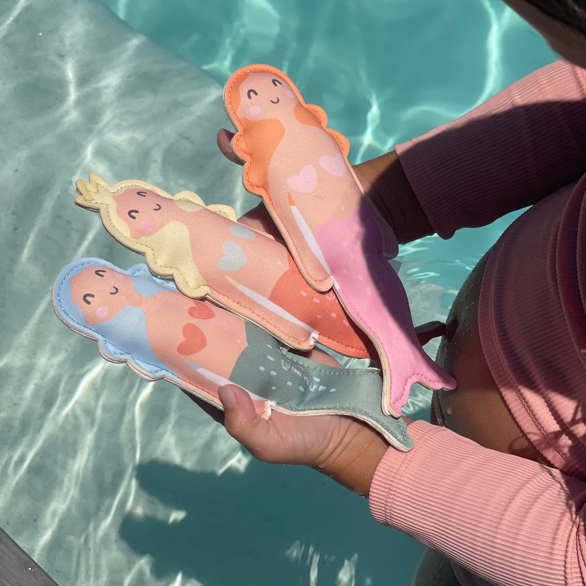 SUNNYLIFE Dive Buddies Melody the Mermaid Set of 3 - Multi