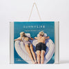 SUNNYLIFE Pool Float Lie On Twin - Pink Heart