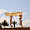 SUNNYLIFE Pool Float Lie On Twin -Hammock Casa Sand Stripe