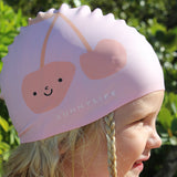 SUNNYLIFE Kids Swimming Cap Cotton Candy - Cherry