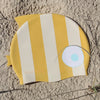 SUNNYLIFE Kids Swimming Cap Finn the Fish - Mustard Stripe