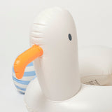 SUNNYLIFE Kids Tube Pool Ring Sid The Seagull- Blue